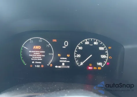 2023 Honda Cr-V Hybrid Sport from USA, damaged, VIN 7FARS6H57PE007306